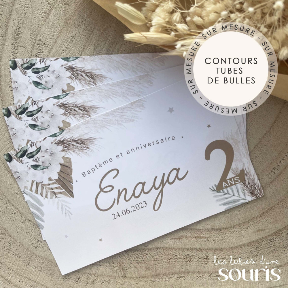 ★ Etiquettes pour flacons à bulles (x6) - Thème personnalisable. - Sur mesure