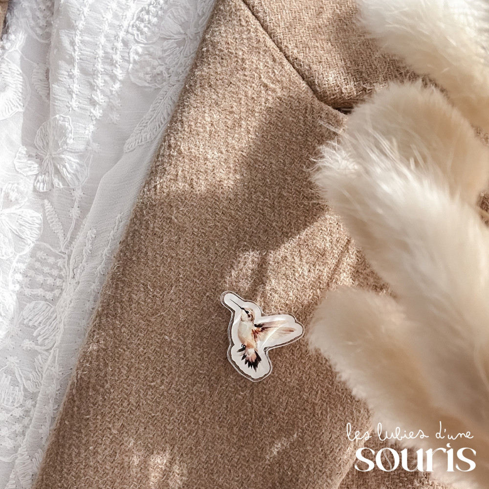 Pin’s Colibri – Porte-bonheur pour les mamans en parcours PMA 