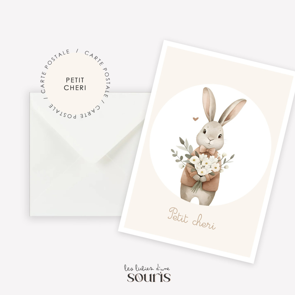 ★ PRINTEMPS | Carte postale | Petit chéri