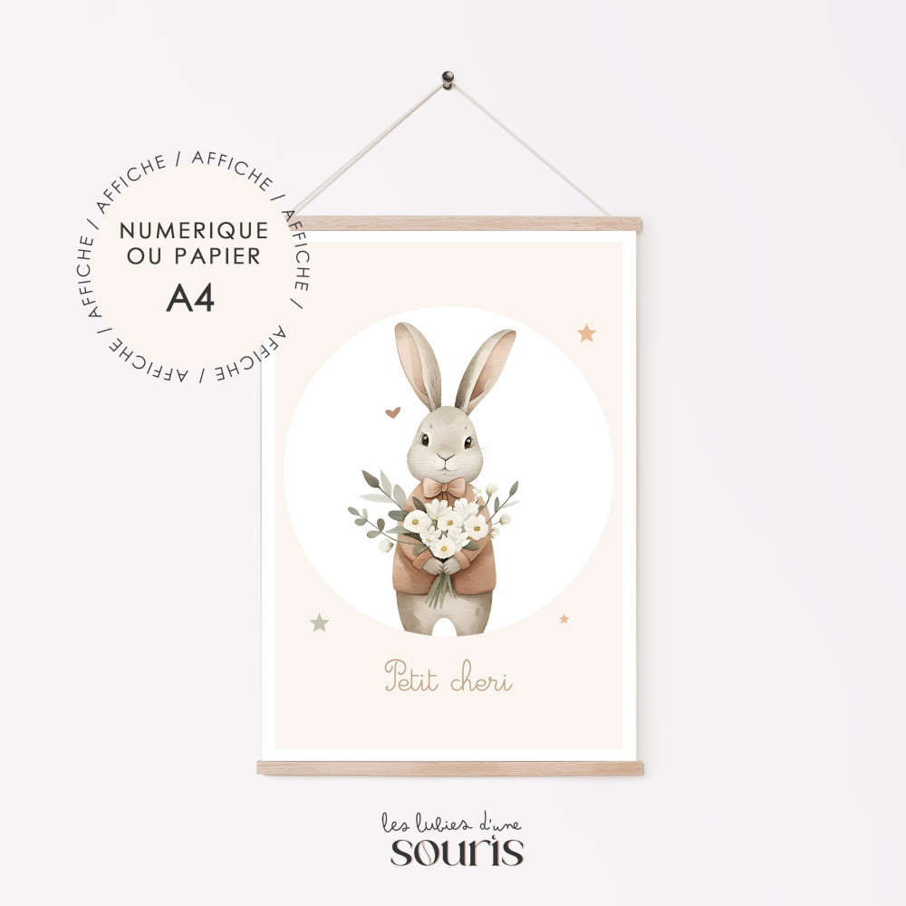 ★ PRINTEMPS | Affiche - Petit chéri