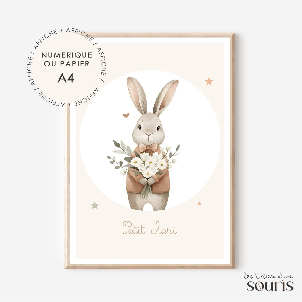 ★ PRINTEMPS | Affiche - Petit chéri