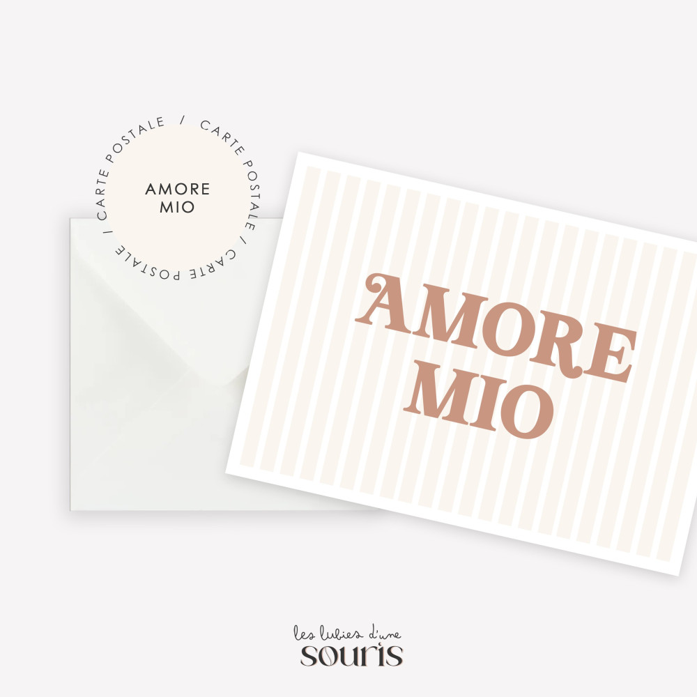 ★ Carte postale | Amore Mio