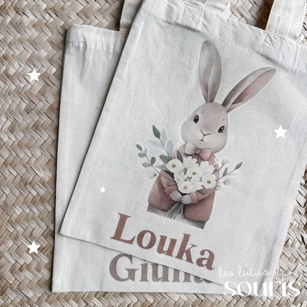 ★ PÂQUES | Sac de pâques personnalisé