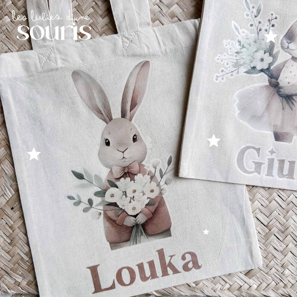 ★ PÂQUES | Sac de pâques personnalisé