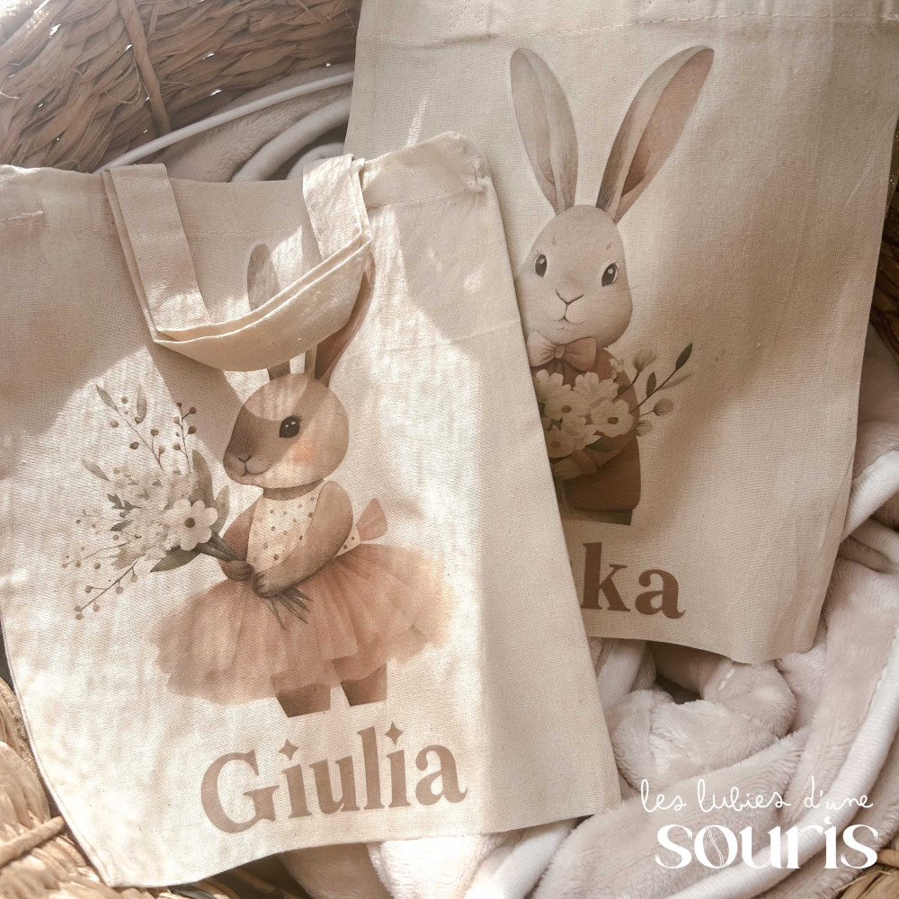 ★ PÂQUES | Sac de pâques personnalisé
