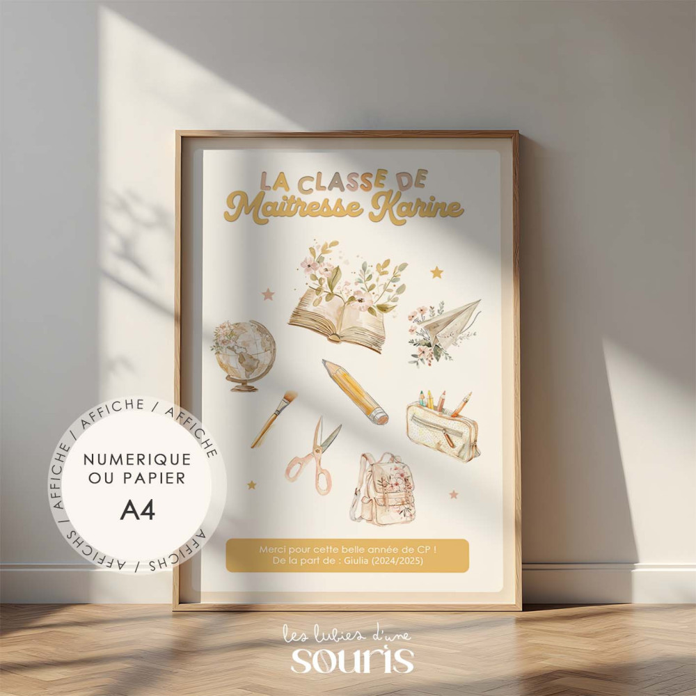 ★ Cadeau de fin d'année | La classe de Maitresse... 