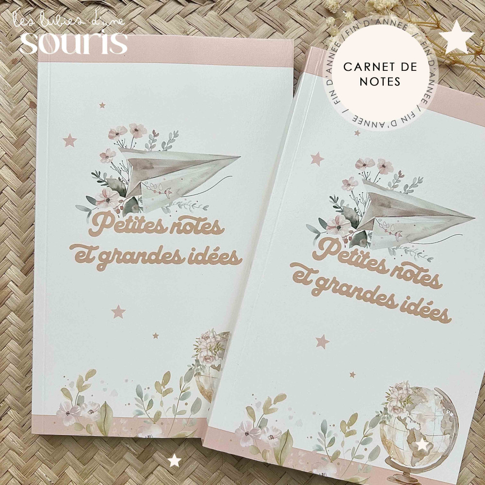 ★ Cadeau de fin d'année | Trésors d’école | Carnet de notes