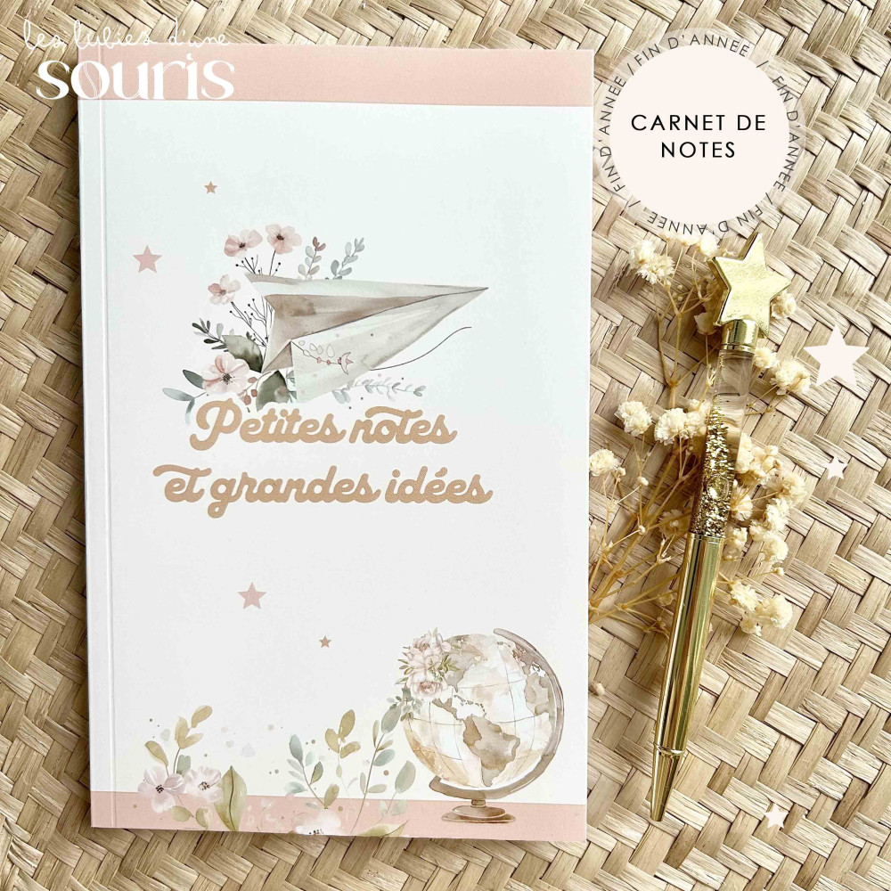 ★ Cadeau de fin d'année | Trésors d’école | Carnet de notes