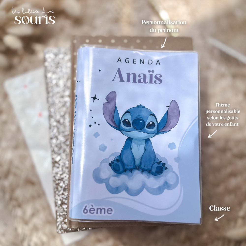 ★ Agenda scolaire personnalisé / 2025-2026