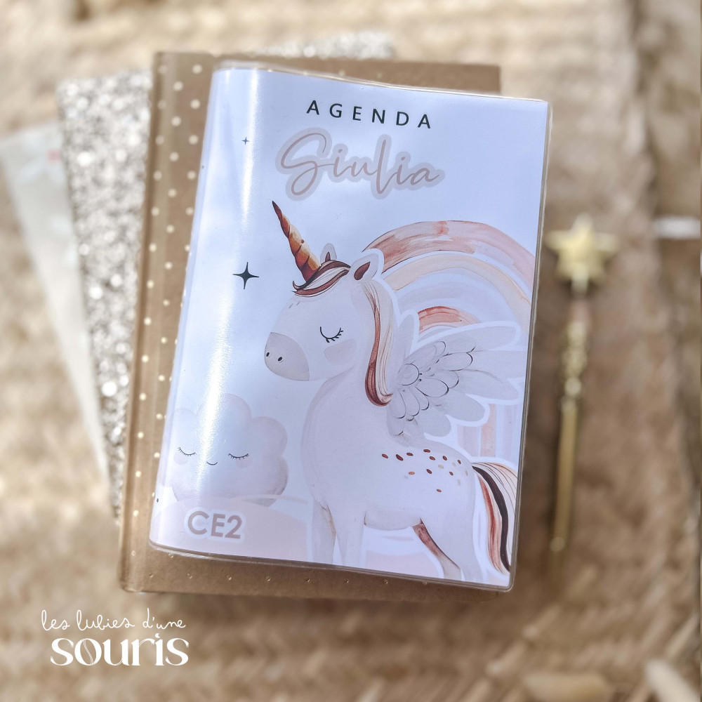 ★ Agenda scolaire personnalisé / 2025-2026