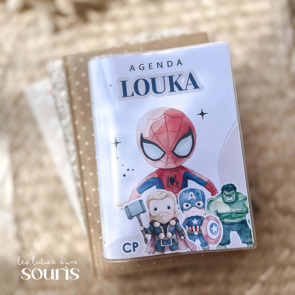 ★ Agenda scolaire personnalisé / 2025-2026