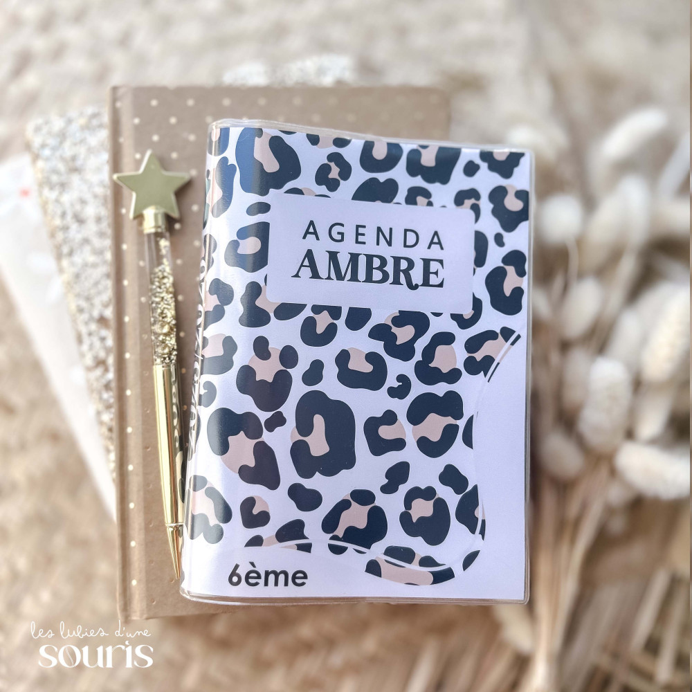 ★ Agenda scolaire personnalisé / 2025-2026