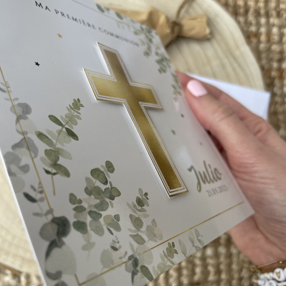 ★ Invitation & faire part | Format carré ou carte postale - avec RELIEF | Sur mesure