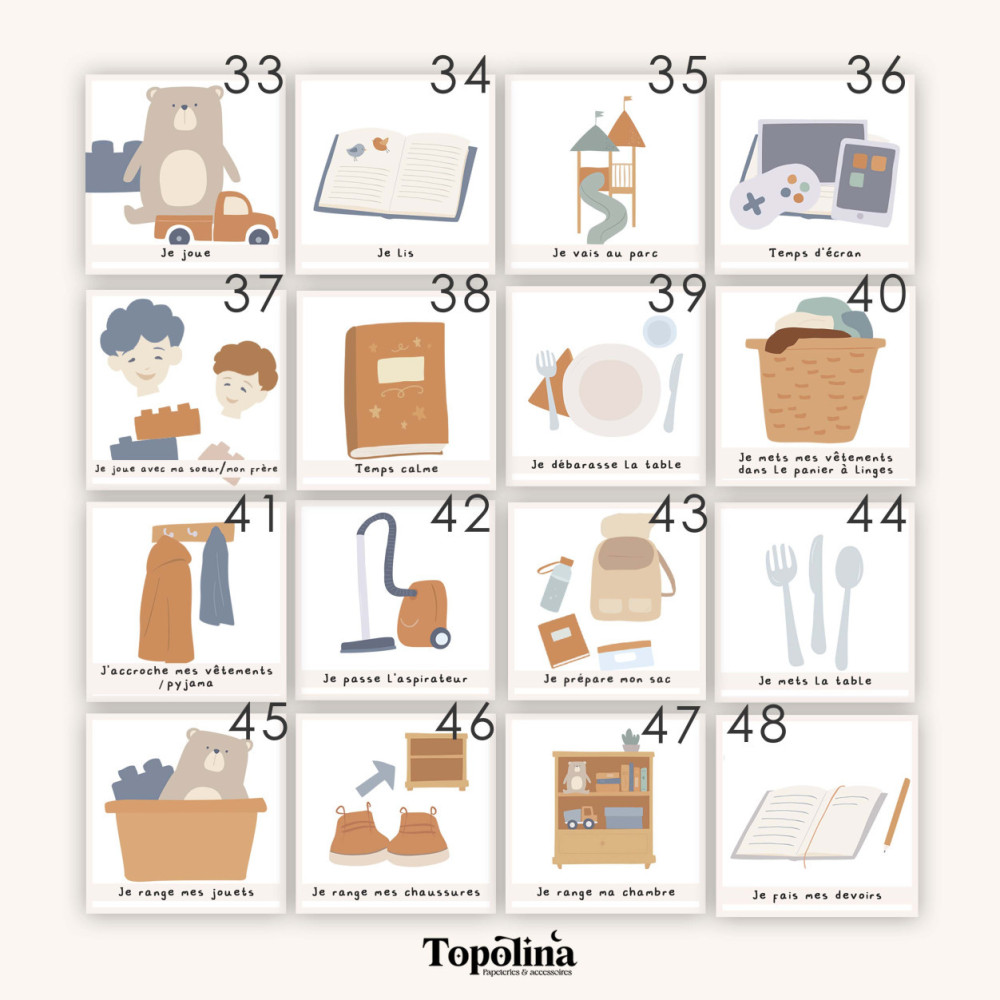 ★ Routine journalière / Boho