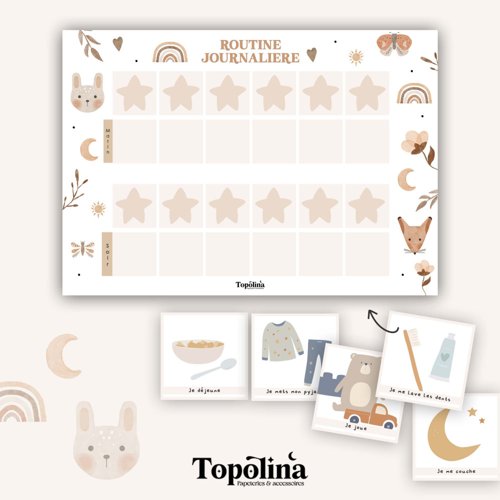 ★ Routine journalière / Boho