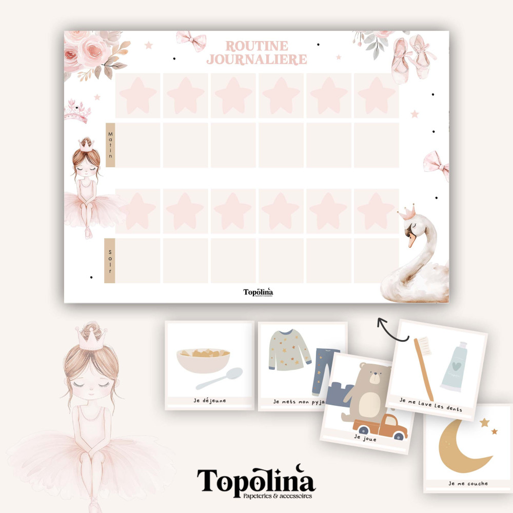 ★ Routine journalière / Ballerine