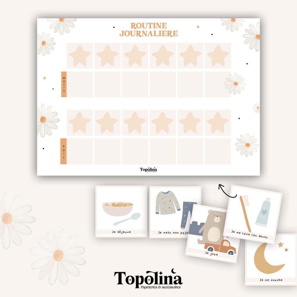 ★ Routine journalière / Marguerite