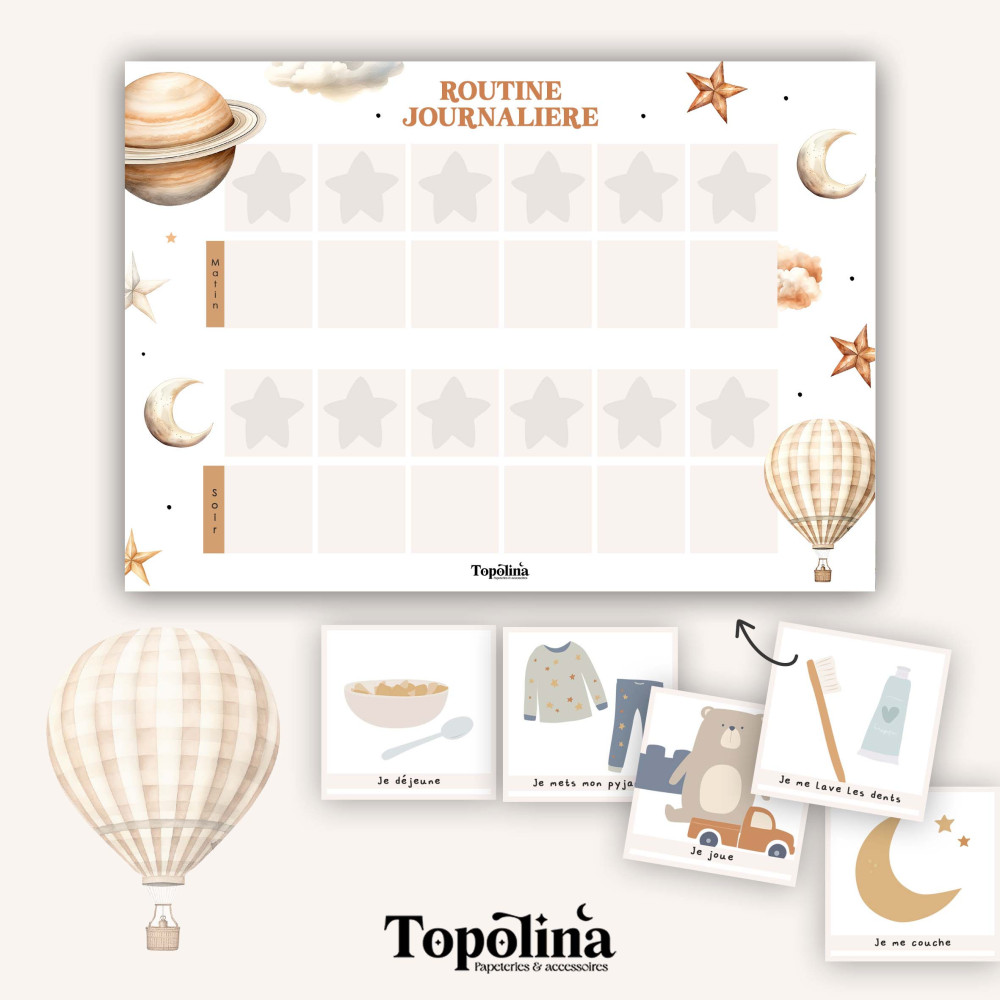 ★ Routine journalière / Céleste