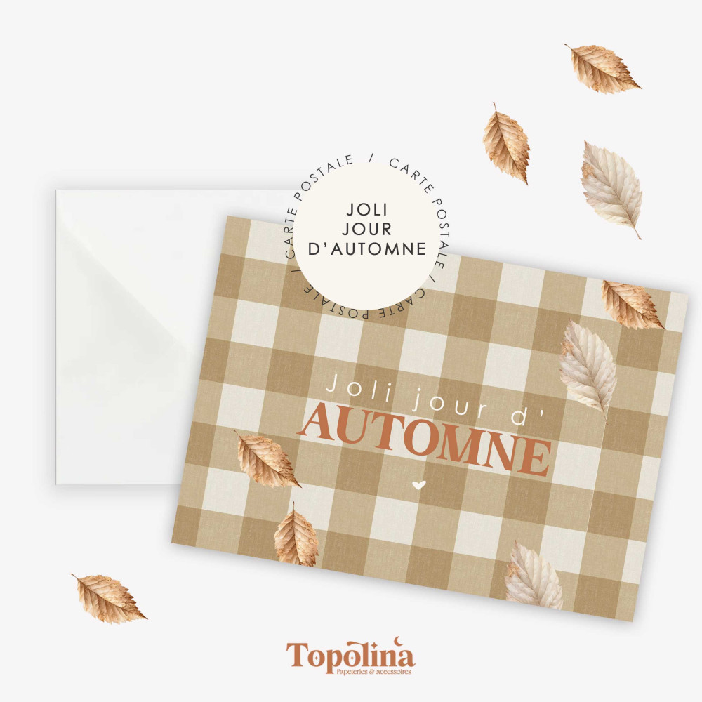 ★ AUTOMNE | Carte postale | Joli jour d'automne