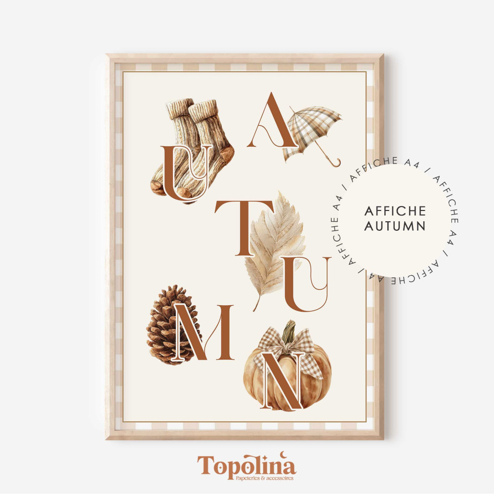 ★ Affiche -  Autumn
