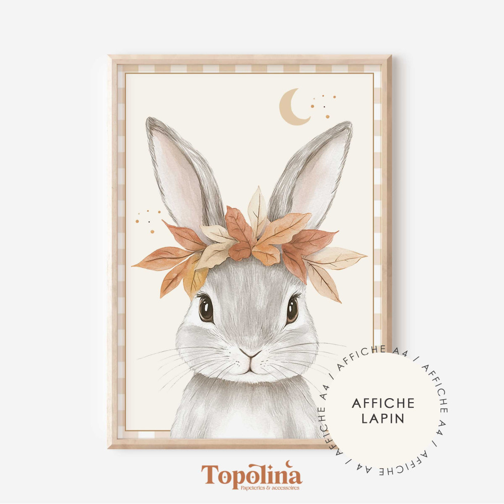 ★ Affiche | Lapin d’automne