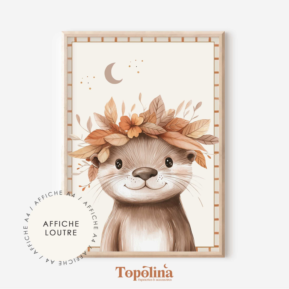 ★ Affiche | Loutre