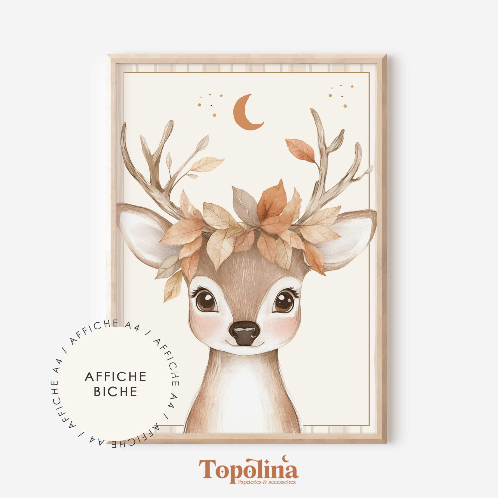 ★ Affiche | Biche