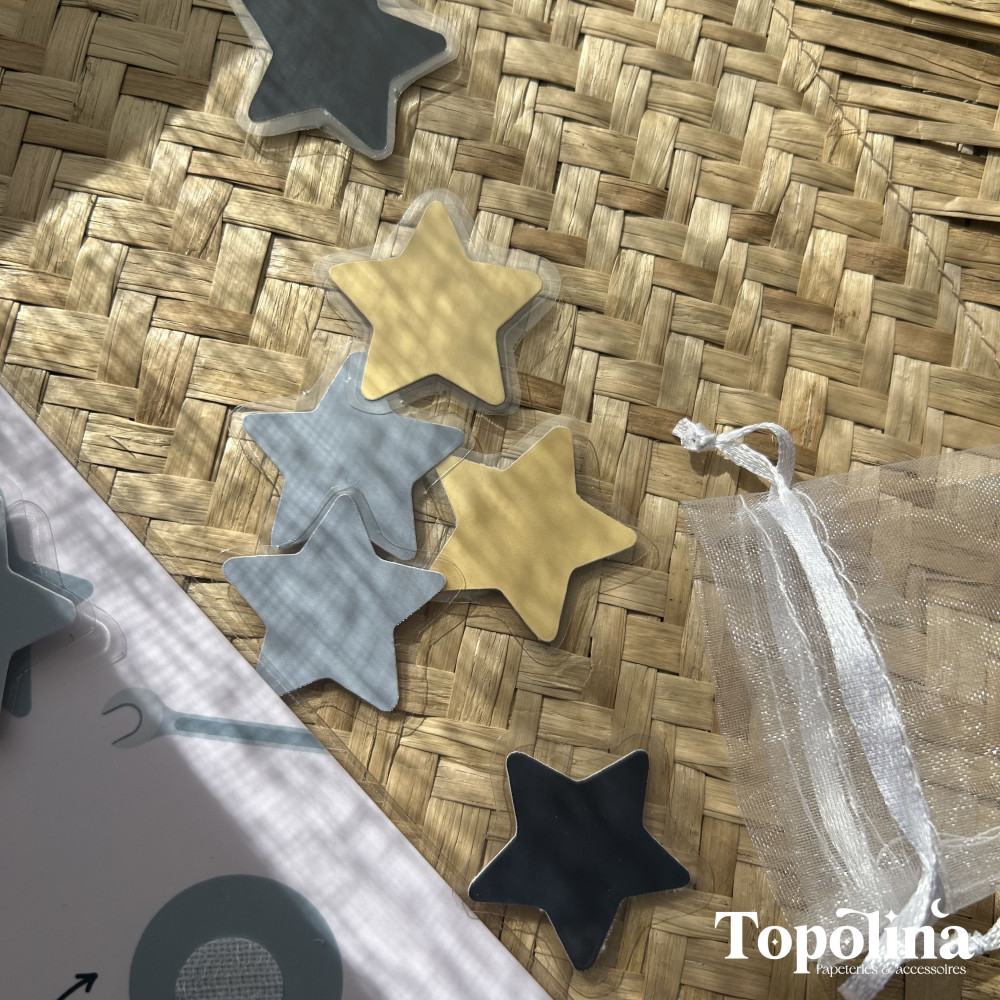 ★ Tableau de Motivation pour Enfant | Engin de chantier