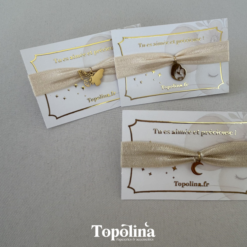  ★ Bracelet : Coquille d'oeuf / Charms au choix