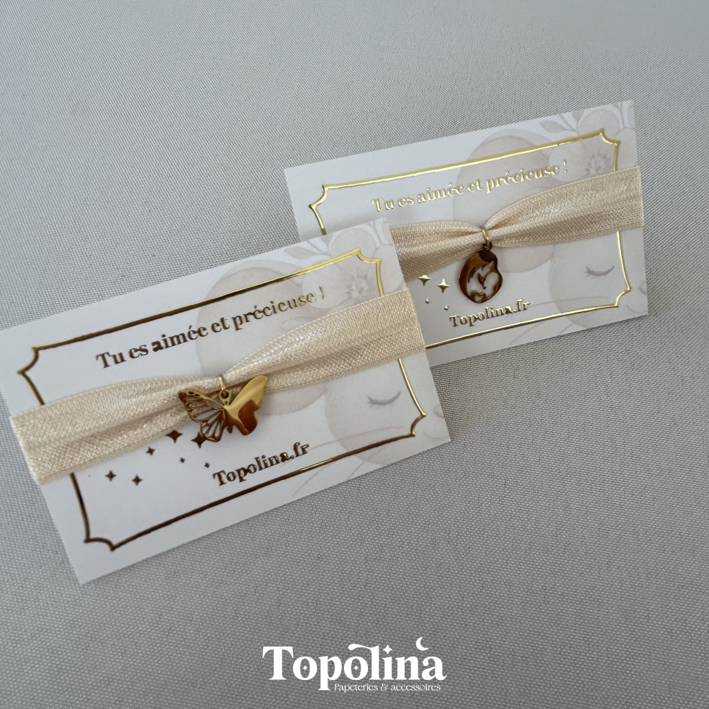  ★ Bracelet : Coquille d'oeuf / Charms au choix