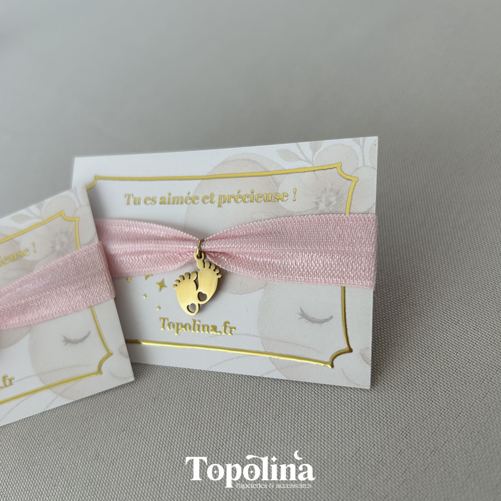 ★ Bracelet : Lait fraise  / Charms au choix