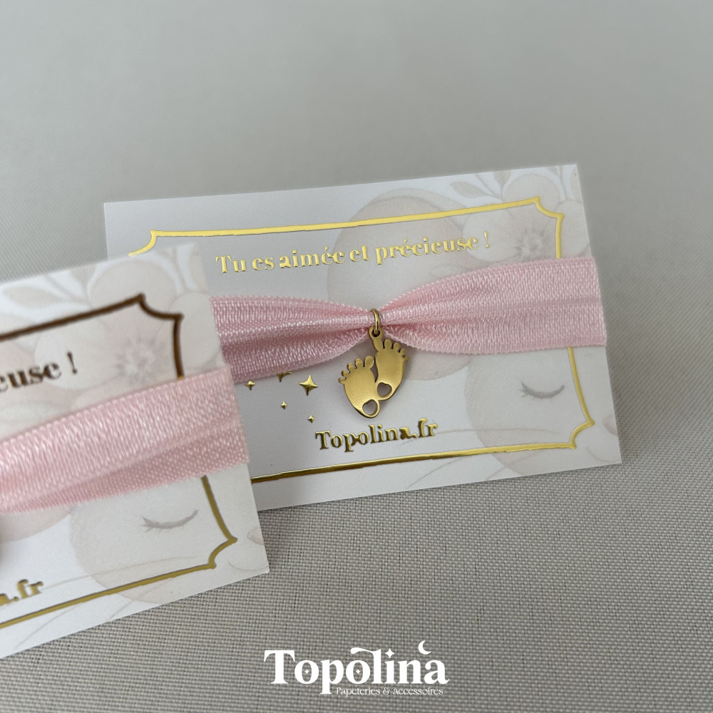 ★ Bracelet : Lait fraise  / Charms au choix