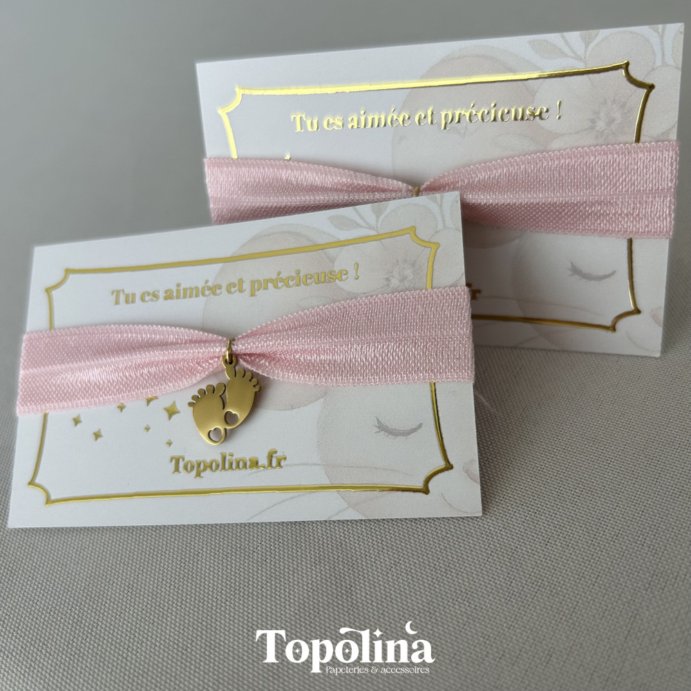 ★ Bracelet : Lait fraise  / Charms au choix