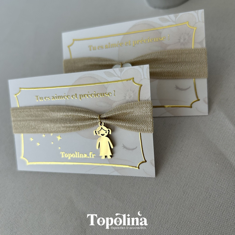 ★ Bracelet : Sable  / Charms au choix