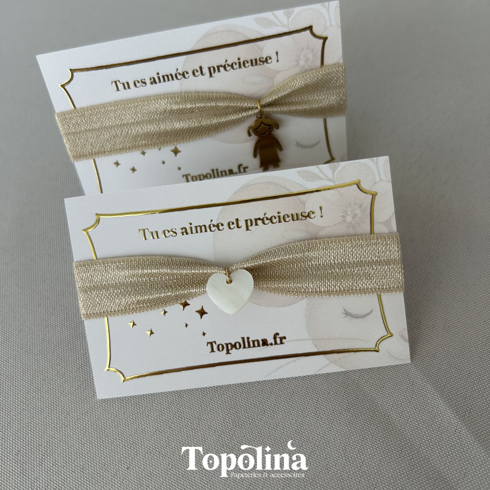 ★ Bracelet : Sable  / Charms au choix