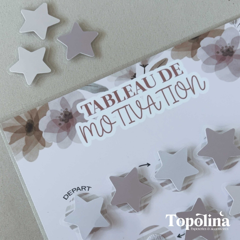 ★ Tableau de Motivation pour Enfant | BloomFlower