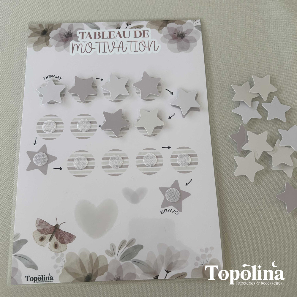 ★ Tableau de Motivation pour Enfant | BloomFlower