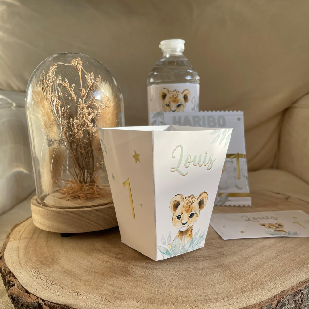 ★ Boites à Pop Corn - Thème personnalisable