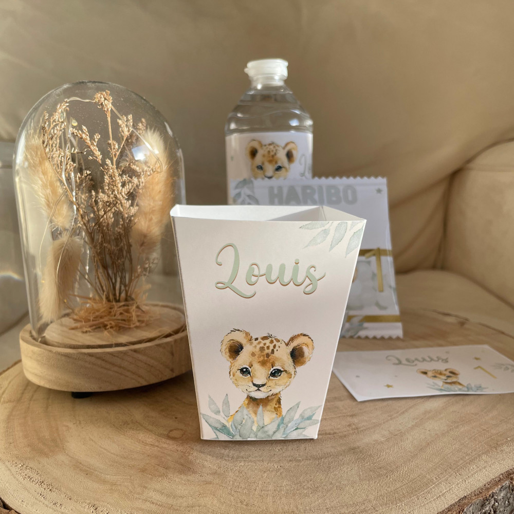 ★ Boites à Pop Corn - Thème personnalisable