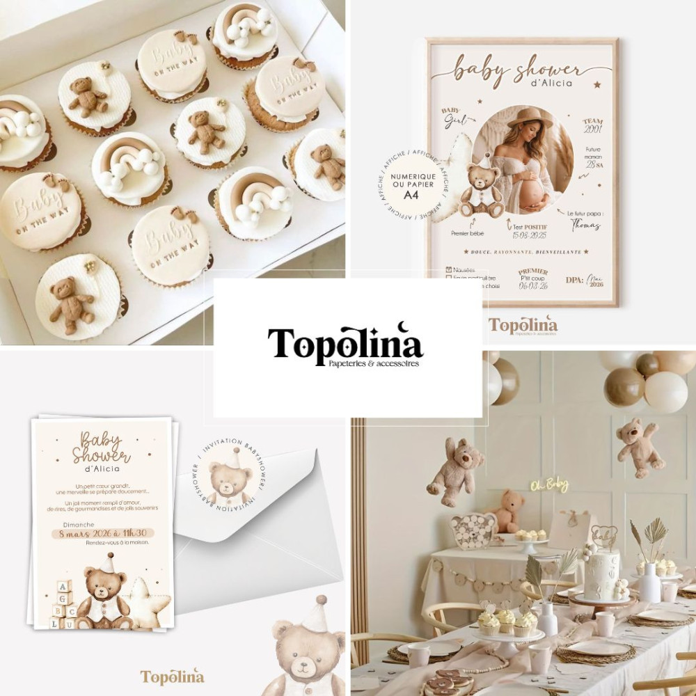 décoration de baby shower