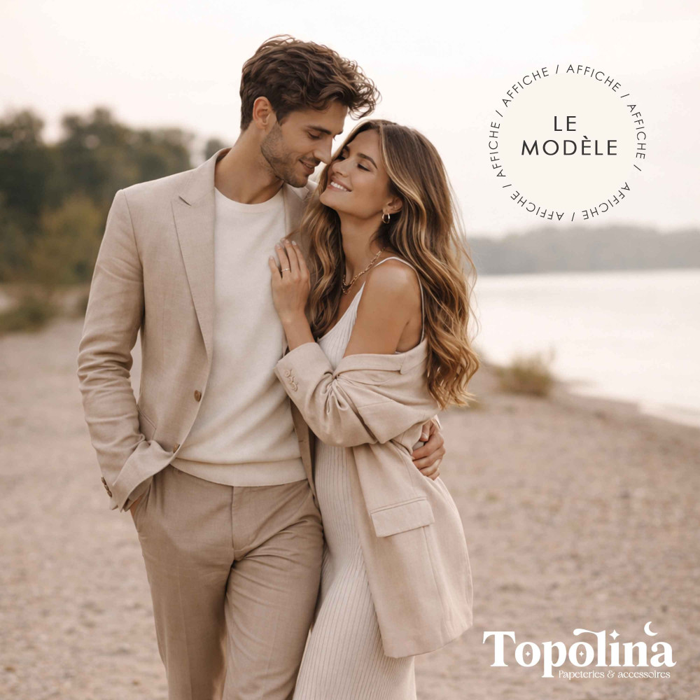 affiche portrait famille dessin personnalisé