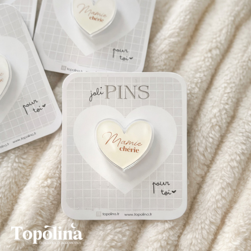 Pin's Mamie chérie