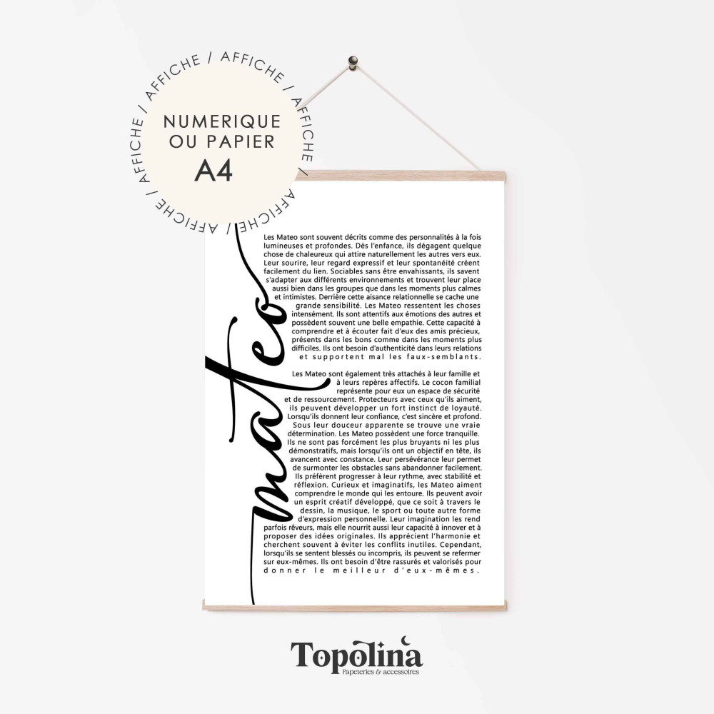 Signification prénom enfant