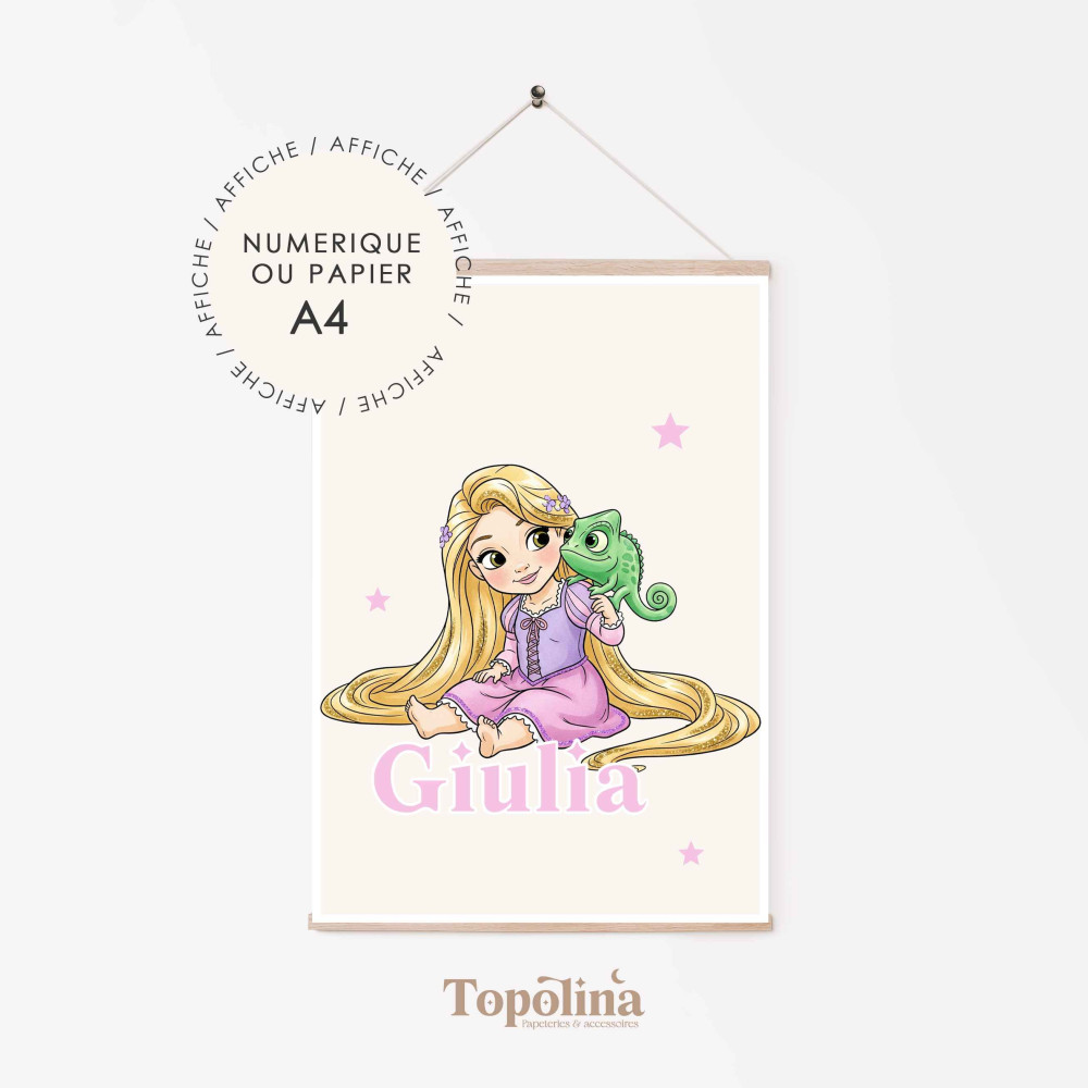 Affiche prénom enfant