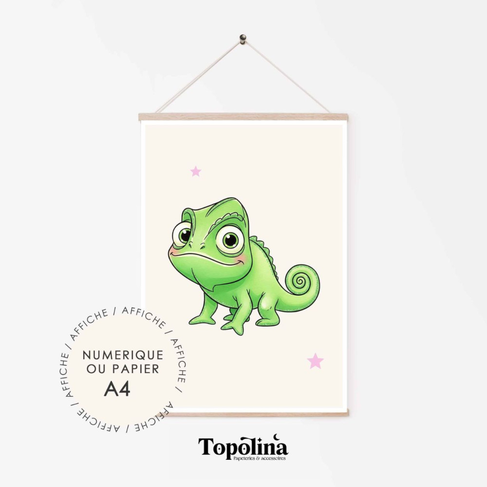 Affiche enfant raiponce