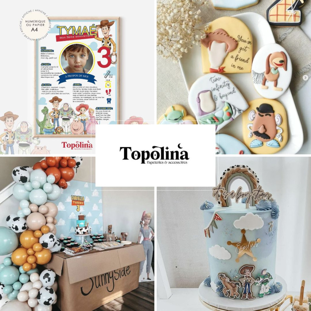 inspiration anniversaire toy story