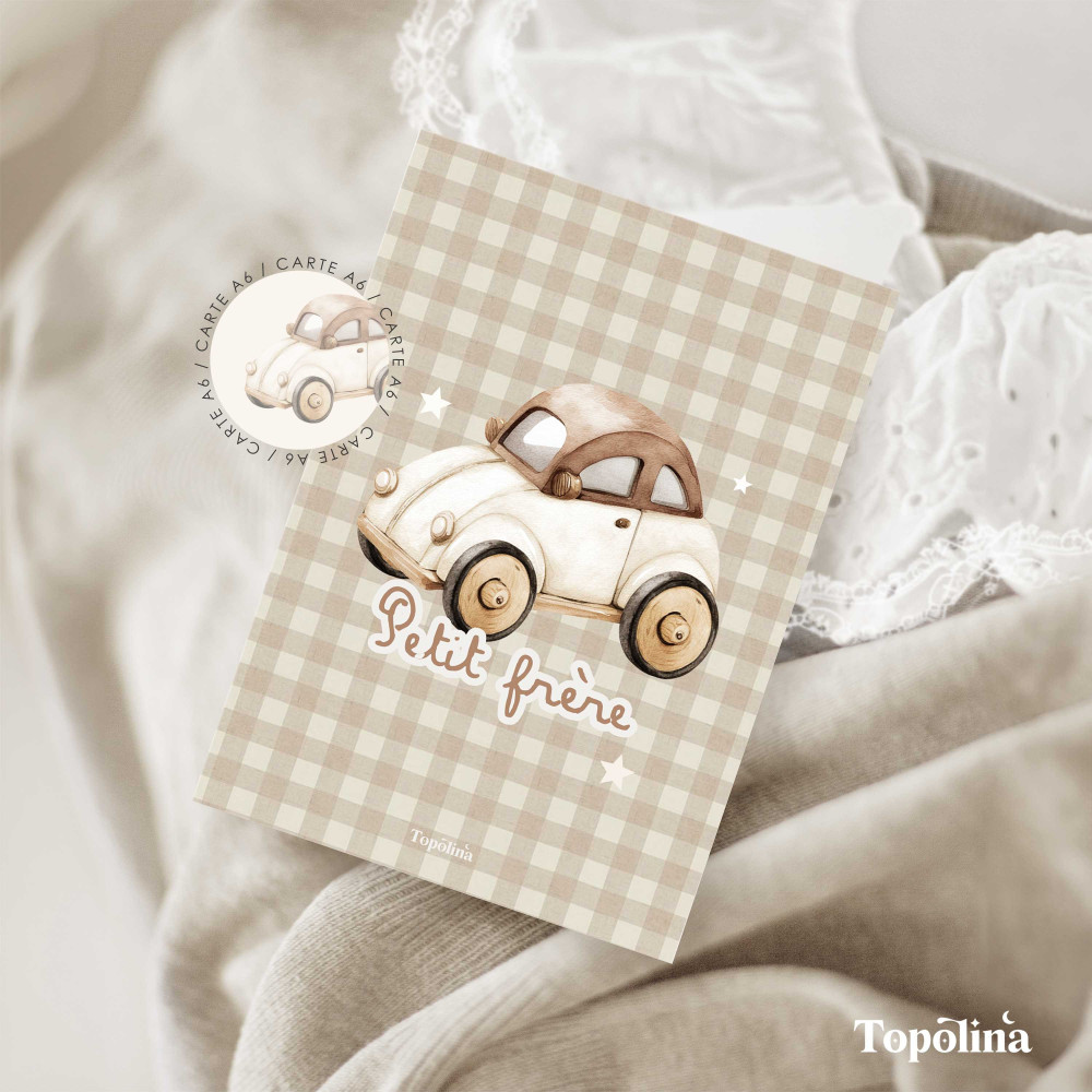 Illustration véhicule annonce petit frère