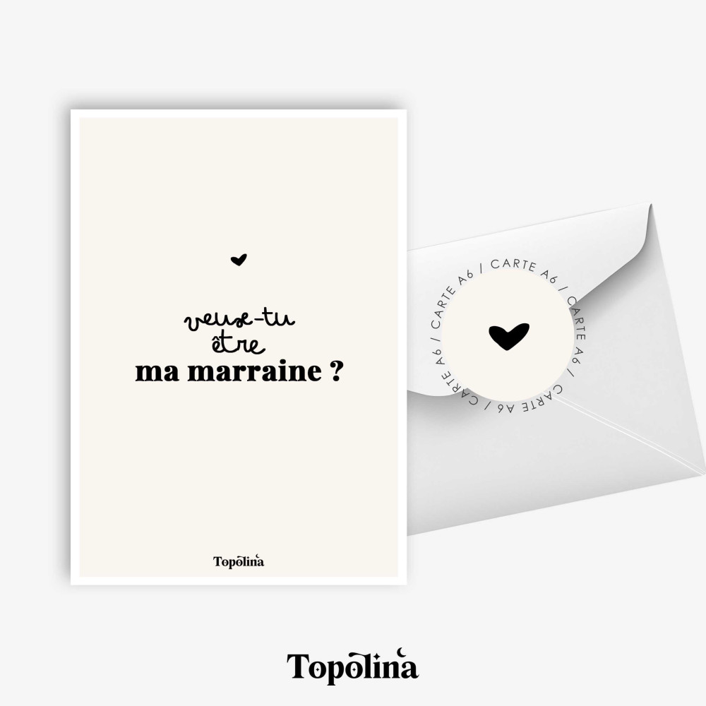 carte demande marraine