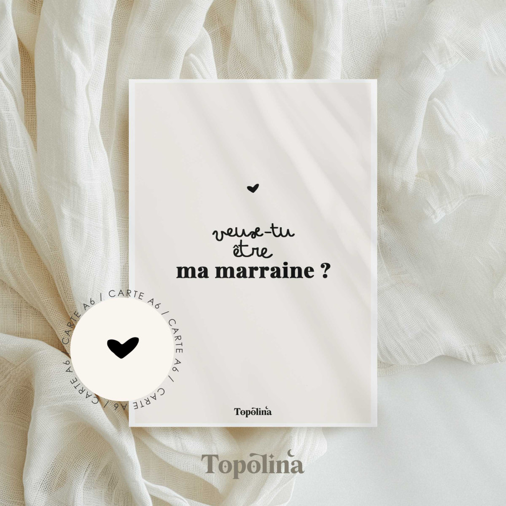 demande marraine originale