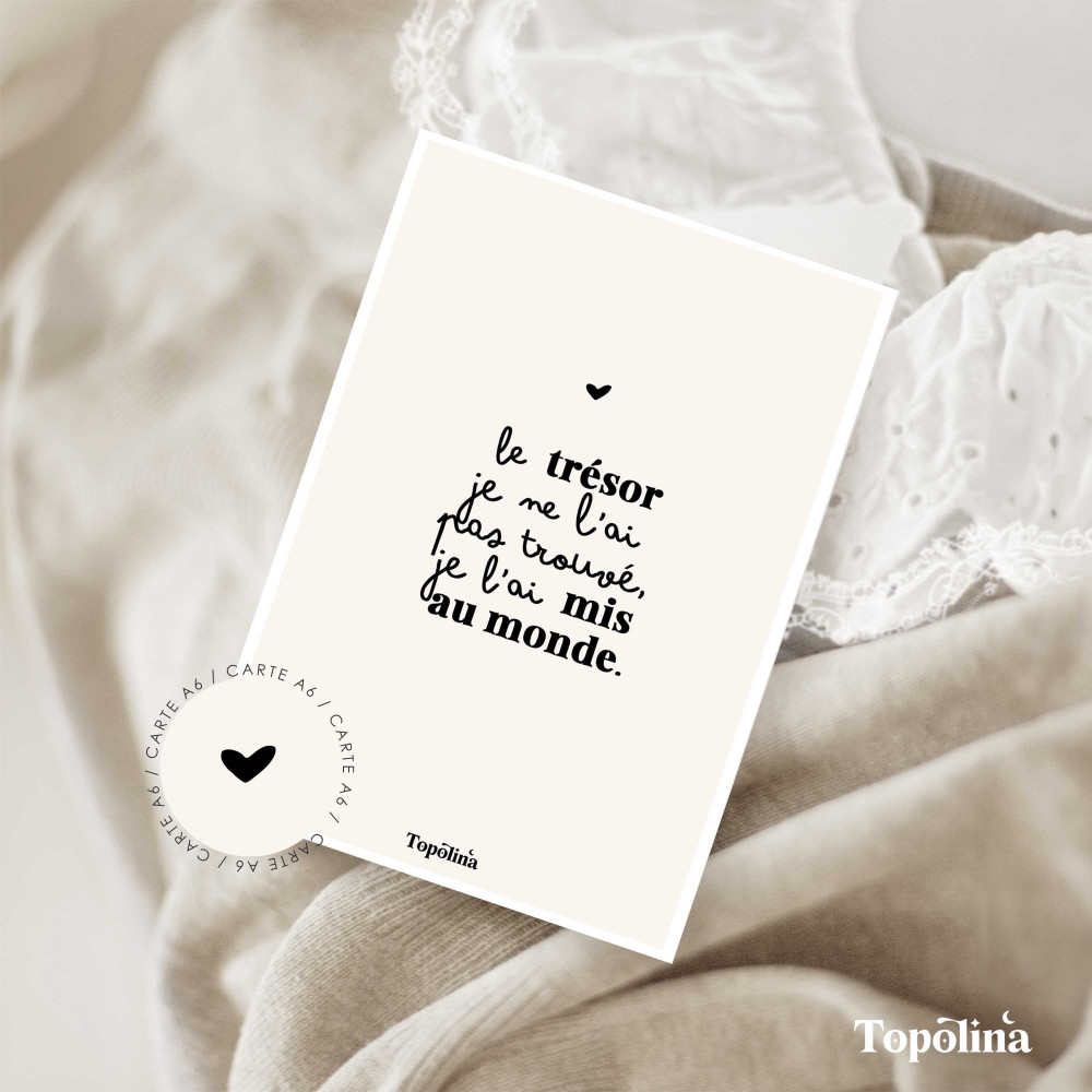 Carte fête des mères originale